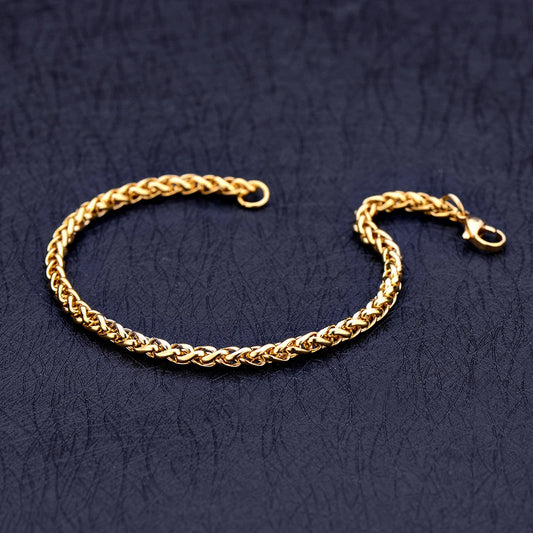 18K Guldplätering Keel Chain Armband – Mode Smycke för Män och Kvinnor