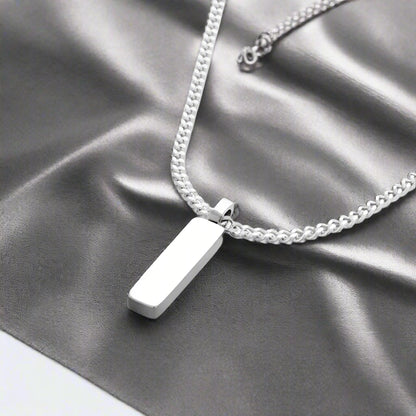 Rostfritt 18K Guldplätering gold och silver Halsband för Män – Enkel och Modig Cuban Chain