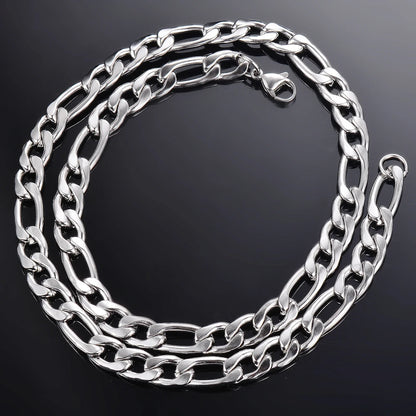 925 Sterling Silver Halsband – 2-12mm Bredd, 40-75cm Längd,, Smycke för Män