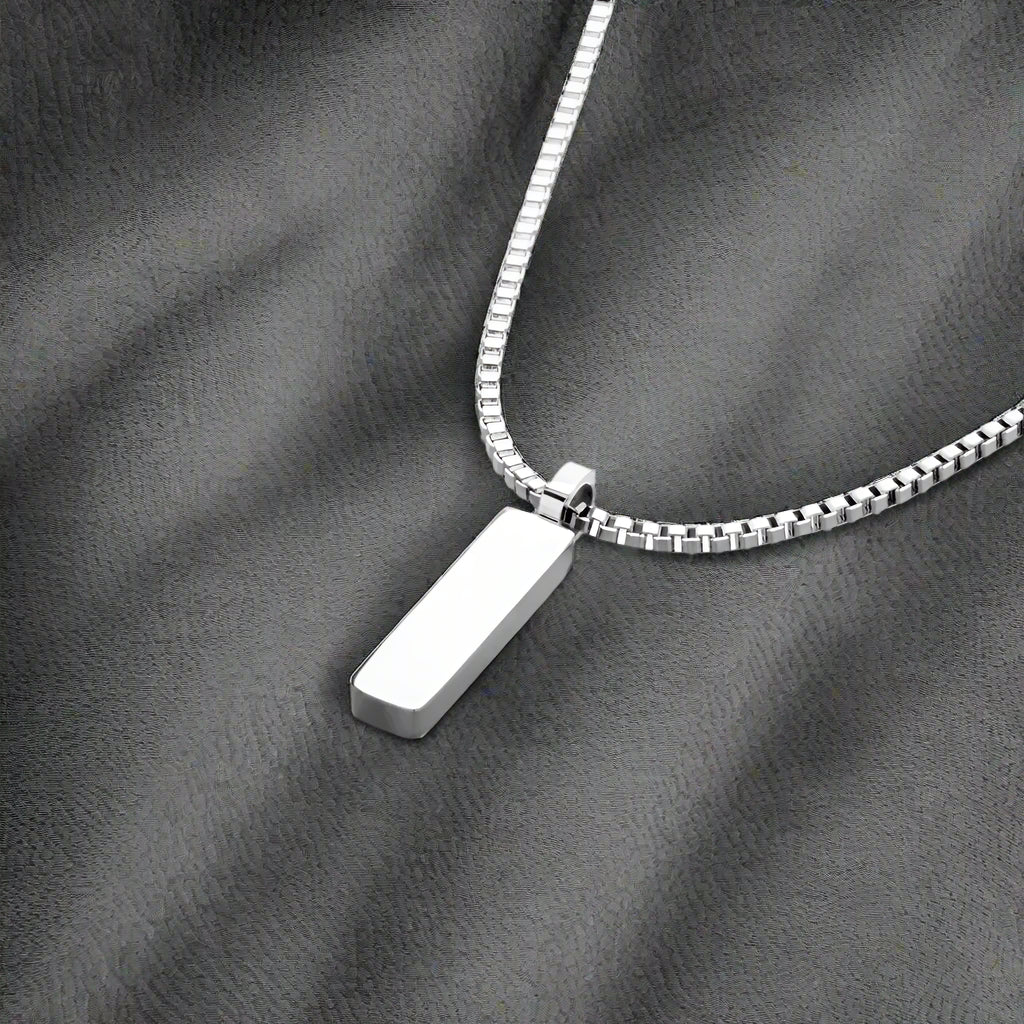 Rostfritt 18K Guldplätering gold och silver Halsband för Män – Enkel och Modig Cuban Chain