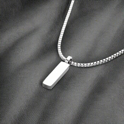 Rostfritt 18K Guldplätering gold och silver Halsband för Män – Enkel och Modig Cuban Chain